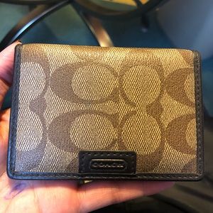 Men’s coach wallet